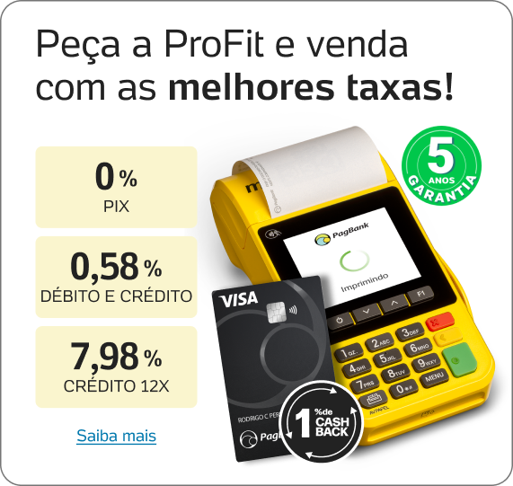 Moderninha Pro 2 com as melhores taxas