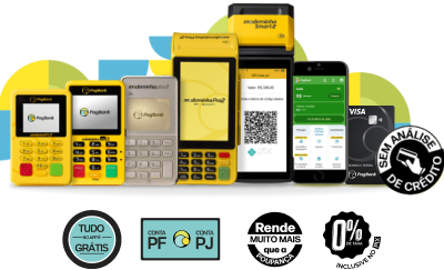 Venda com a maquininha e receba direto na conta PagBank