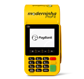 Parte da frente da Moderninha Smart 2