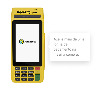 Parte traseira da Moderninha ProSmart