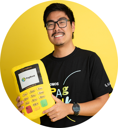 Foto de Alexandre Okamoto, Analista de Inteligência de Mercado no PagBank