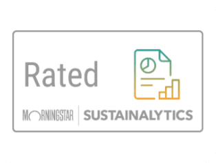 Selo Morningstar Sustainalytics com score 18.5, destacando o PagBank como fintech sul-americana de baixo risco ESG.